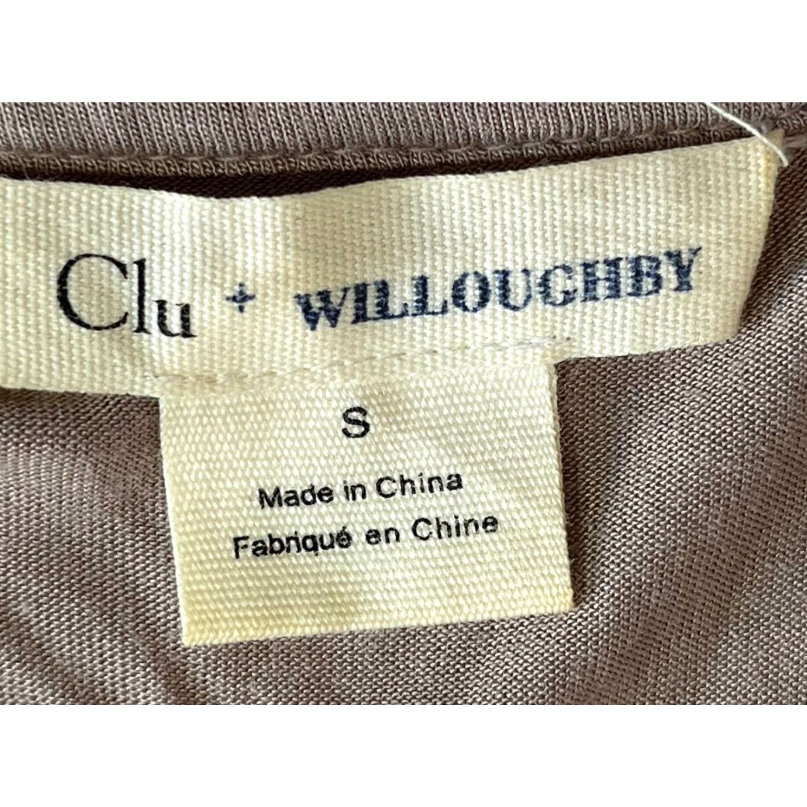 Anthropologie Anthropologie Clu + Willoughby Silk & Rayon Top Blouse Women Small Gray Silk Rayon Blouse S Women Size S / US 4 / IT 40 - 5 Thumbnail
