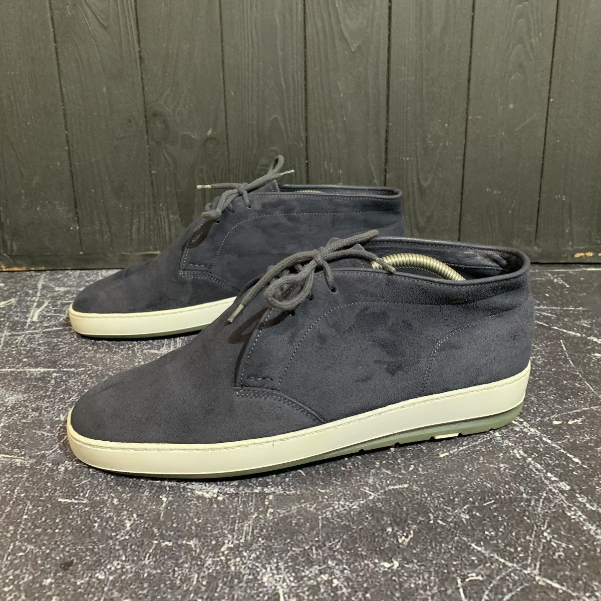 Heschung HESCHUNG Men’s Suede Ankle Sneakers Size 41 EU Size US 8 / EU 41 - 3 Thumbnail