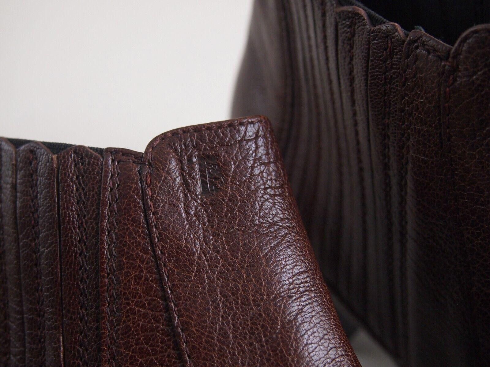Tod's Tod's Western Boos Brown Burgundy Leather US 8.5 EU 38.5 Size US 8.5 / IT 38.5 - 7 Thumbnail