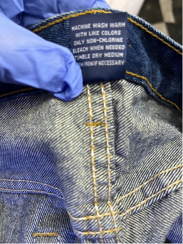 Other UK Men's RK Brand Jeans Size 38x32 Blue Denim Size US 38 / EU 54 - 6 Thumbnail