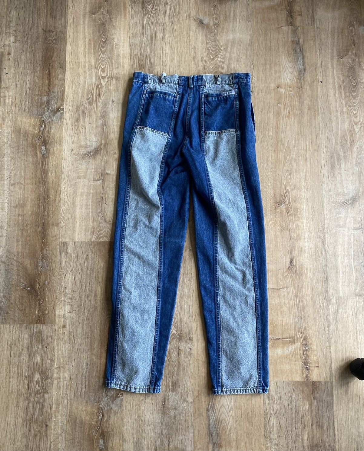 Vintage Blue zone vintage denim jeans Size US 31 - 3 Thumbnail