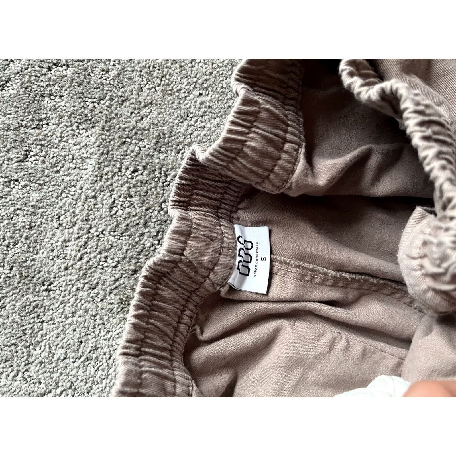 Urban Outfitters BDG Urban Outfitters Men's Brown Sweat Shorts Size S Casual Athletic Drawstring Pockets Elastic Waist Fleece Cotton Blend Vintage No Size US 29 - 3 Thumbnail