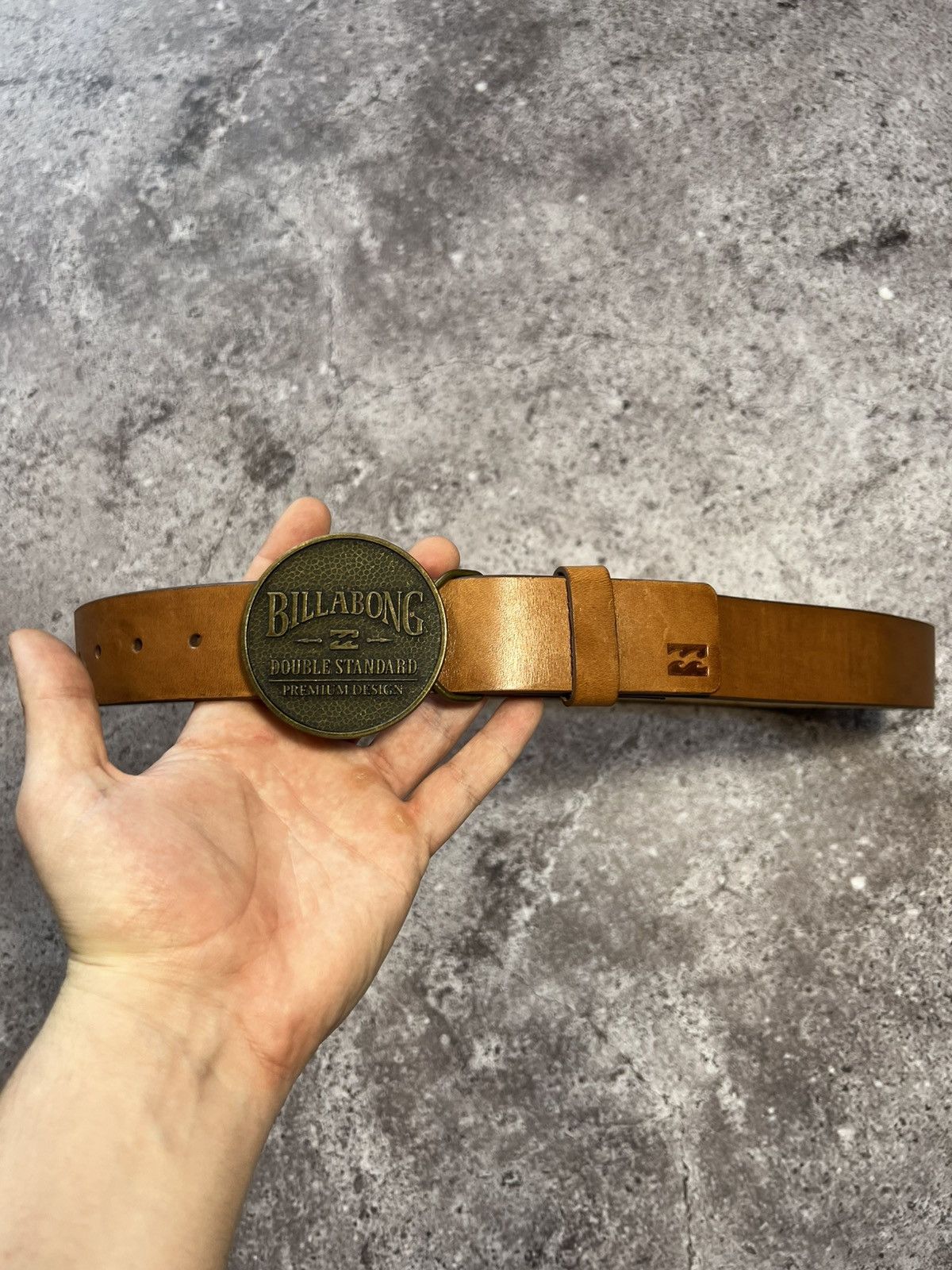Billabong × Vintage Vintage Belt Billabong Archival Leather Y2k Style Size ONE SIZE - 4 Thumbnail