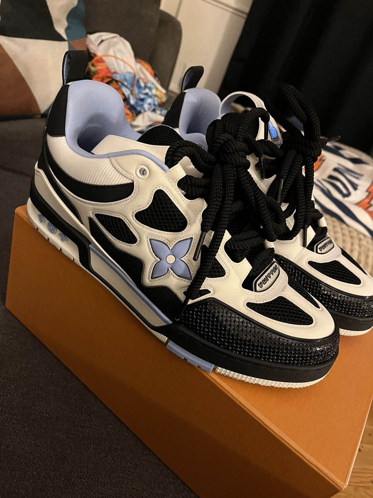 Designer LV Skate Sneaker Size US 12 / EU 45 - 1 Thumbnail