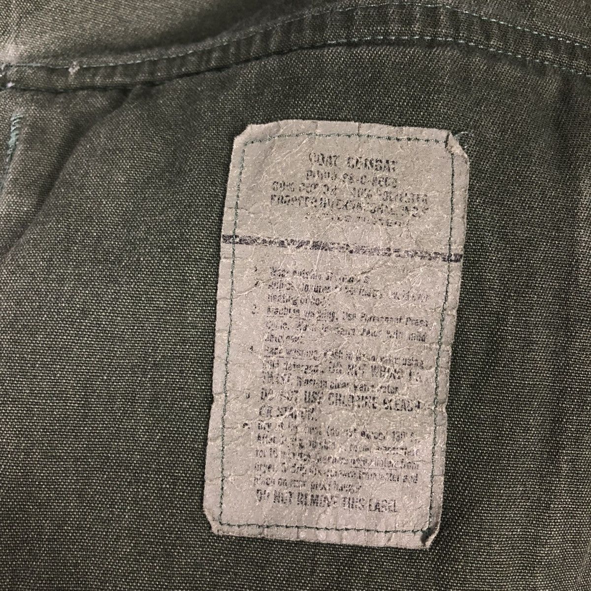 Vintage 🔥VINTAGE CHORE MILITARY JACKET USN PROPPER OG-07 DESIGN Size US M / EU 48-50 / 2 - 24 Thumbnail
