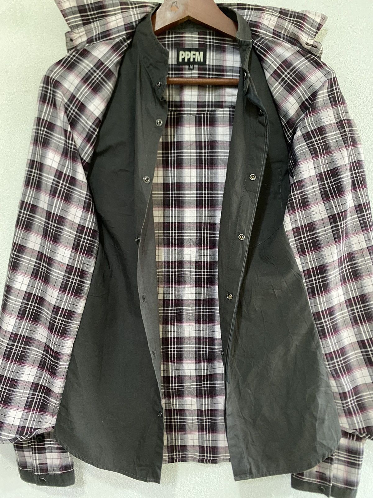 Flannel × Japanese Brand × PPFM PPFM Button Up Flannel Size US M / EU 48-50 / 2 - 10 Thumbnail