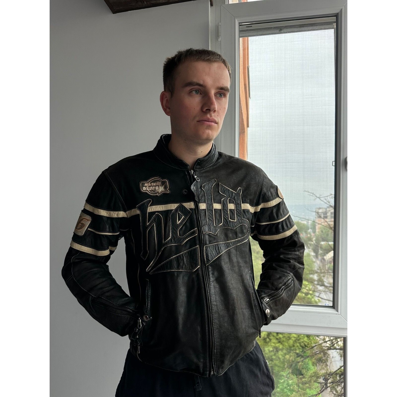 Vintage VTG Held Racing Leather Jacket Punk Faded Brown Moto Y2K Size US M / EU 48-50 / 2 - 6 Thumbnail