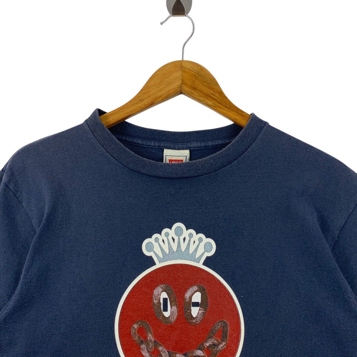 Levi's × Vintage Vintage 90s LEVIS bomb printed design tee Size US M / EU 48-50 / 2 - 2 Thumbnail