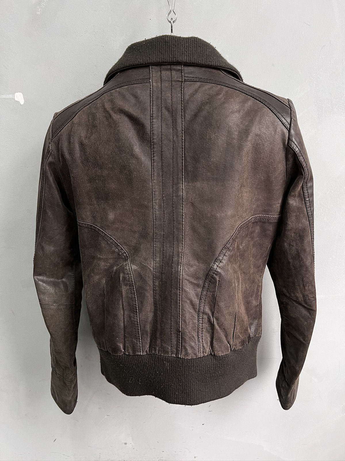 Diesel Diesel style leather cropped bomber jacket y2k Size US M / EU 48-50 / 2 - 6 Thumbnail