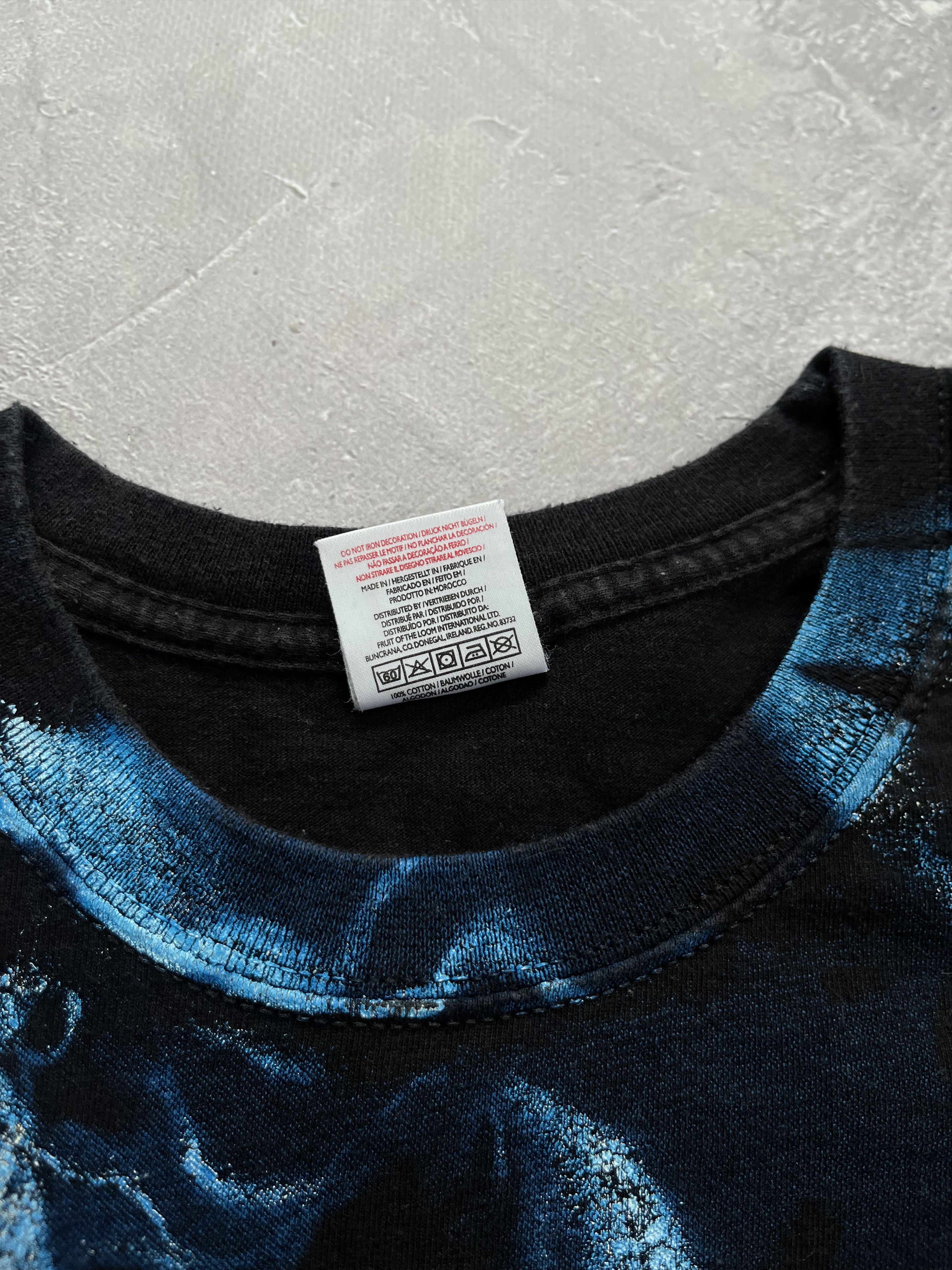Band Tees Vintage 2007 Iron Maiden Black All Over Print T-Shirt Size US L / EU 52-54 / 3 - 6 Thumbnail