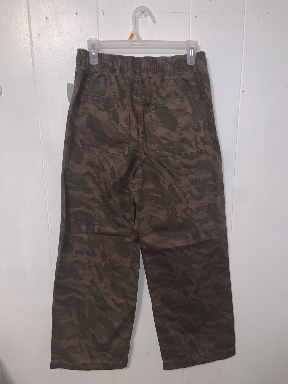Gap Womens - High Rise Pull-On Wide Leg Camo - Size Small Size 27" / US 4 / IT 40 - 6 Thumbnail