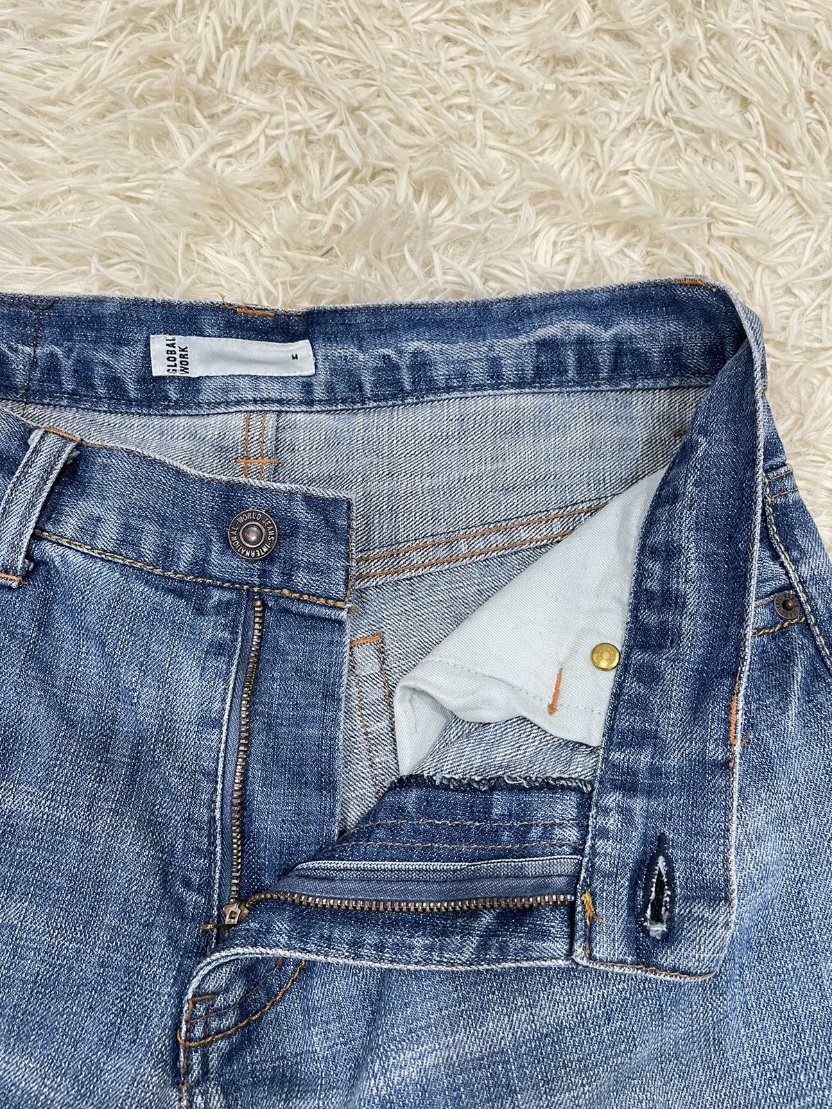 Global Work Final Drop‼️Global Work Selvedge Japan Denim (24-266) Size US 30 / EU 46 - 20 Thumbnail