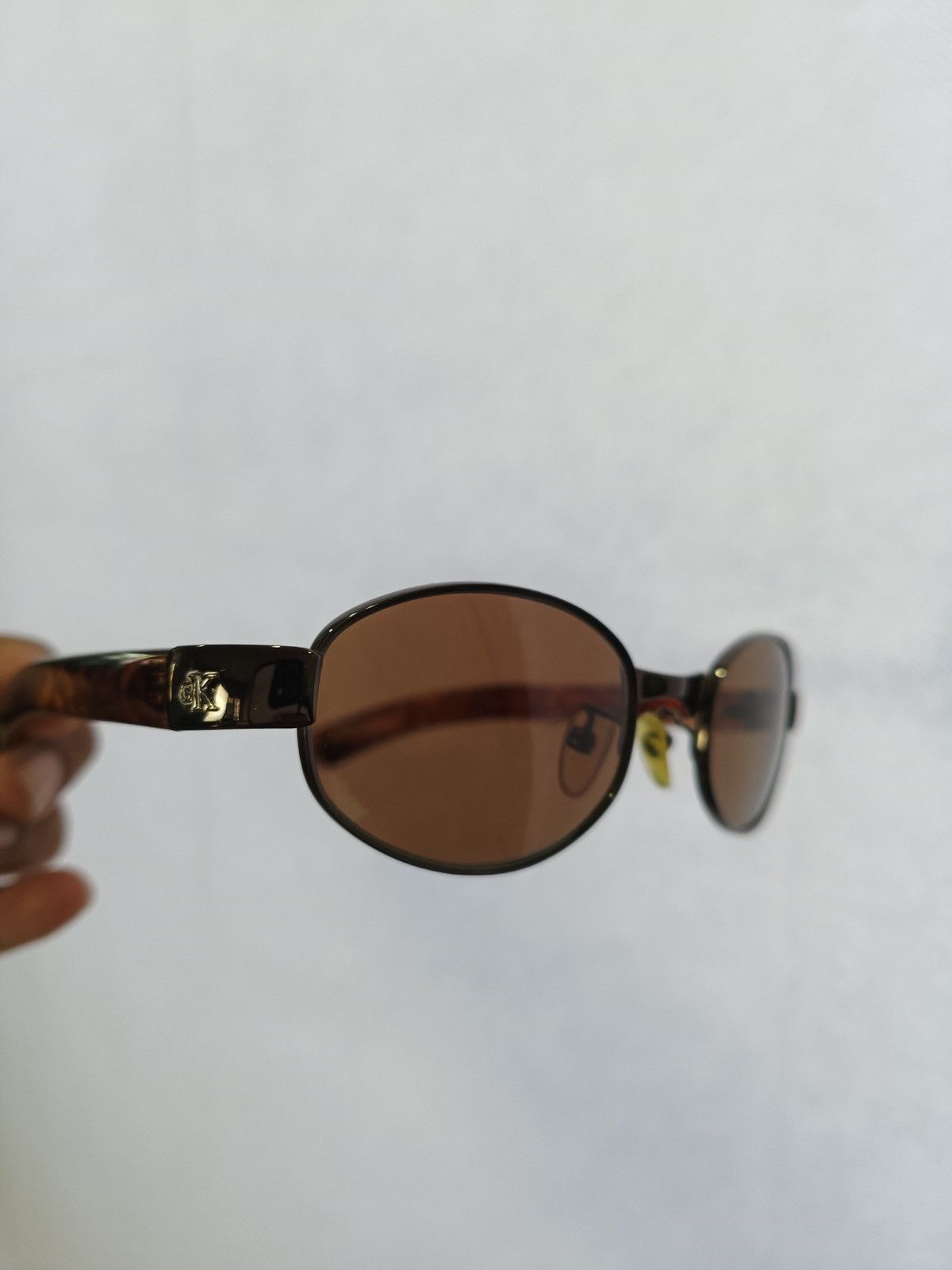 Calvin Klein × Vintage Calvin Klein Sunglasses CK 1005 made in Italy Size ONE SIZE - 3 Thumbnail