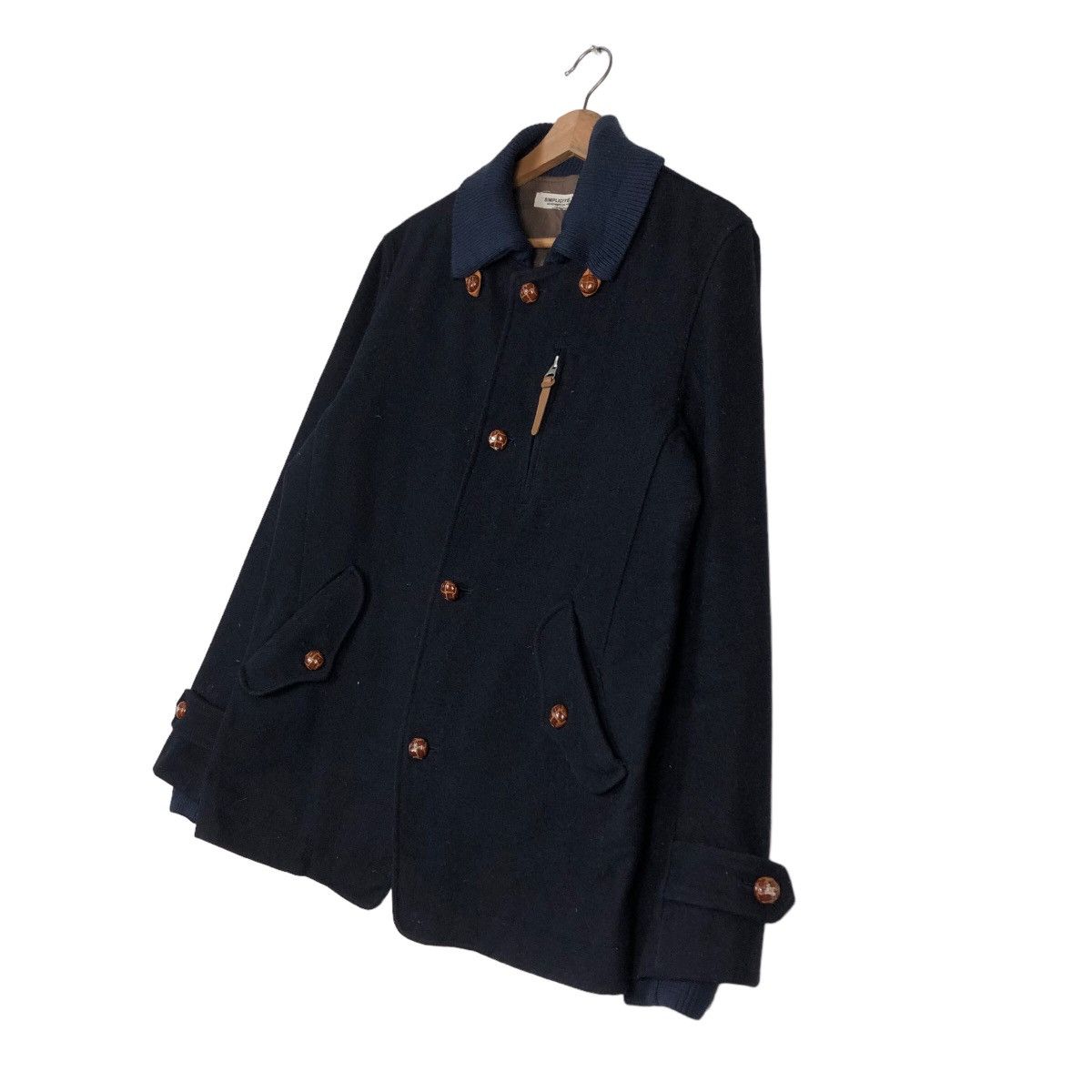 45rpm 🔥Vintage Wool Jacket Worker Simplicite Plus Japan Size US M / EU 48-50 / 2 - 2 Thumbnail