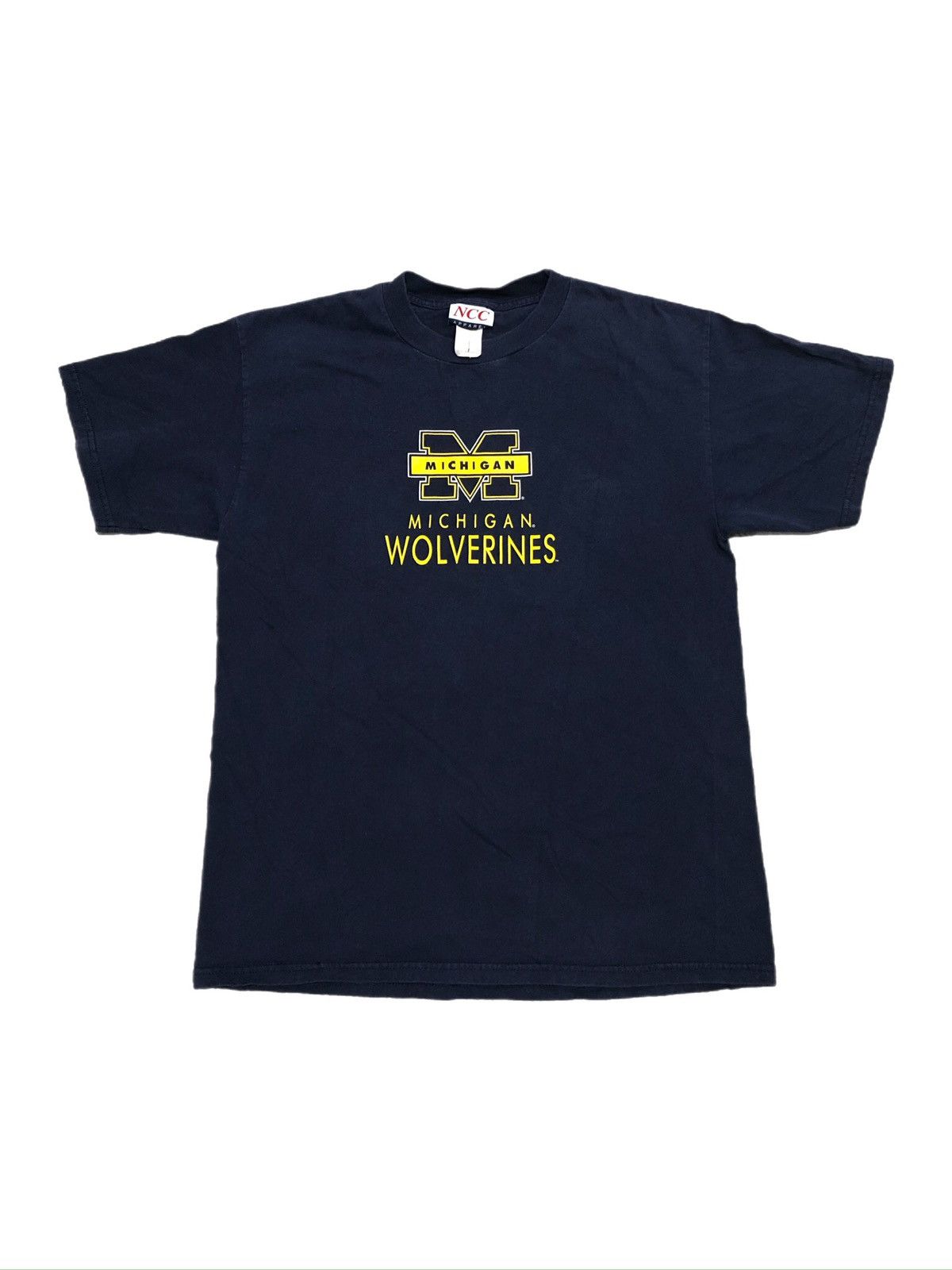 Vintage 90s Michigan Wolverines Tee Size US L / EU 52-54 / 3 - 1 Thumbnail