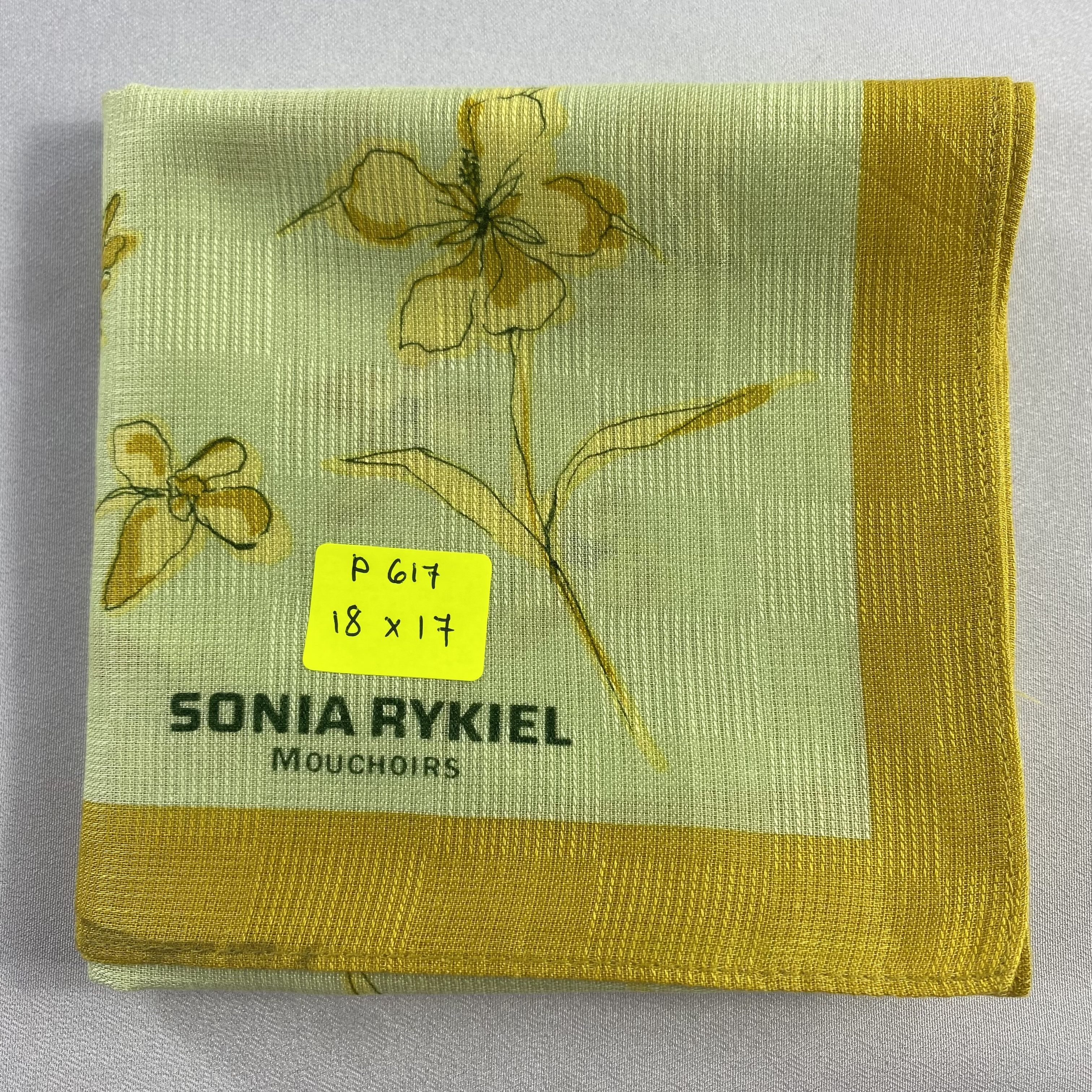 Vintage Sonia Rykiel Bandana/ Handkerchief / Neckerchief-P617 Size ONE SIZE - 6 Thumbnail