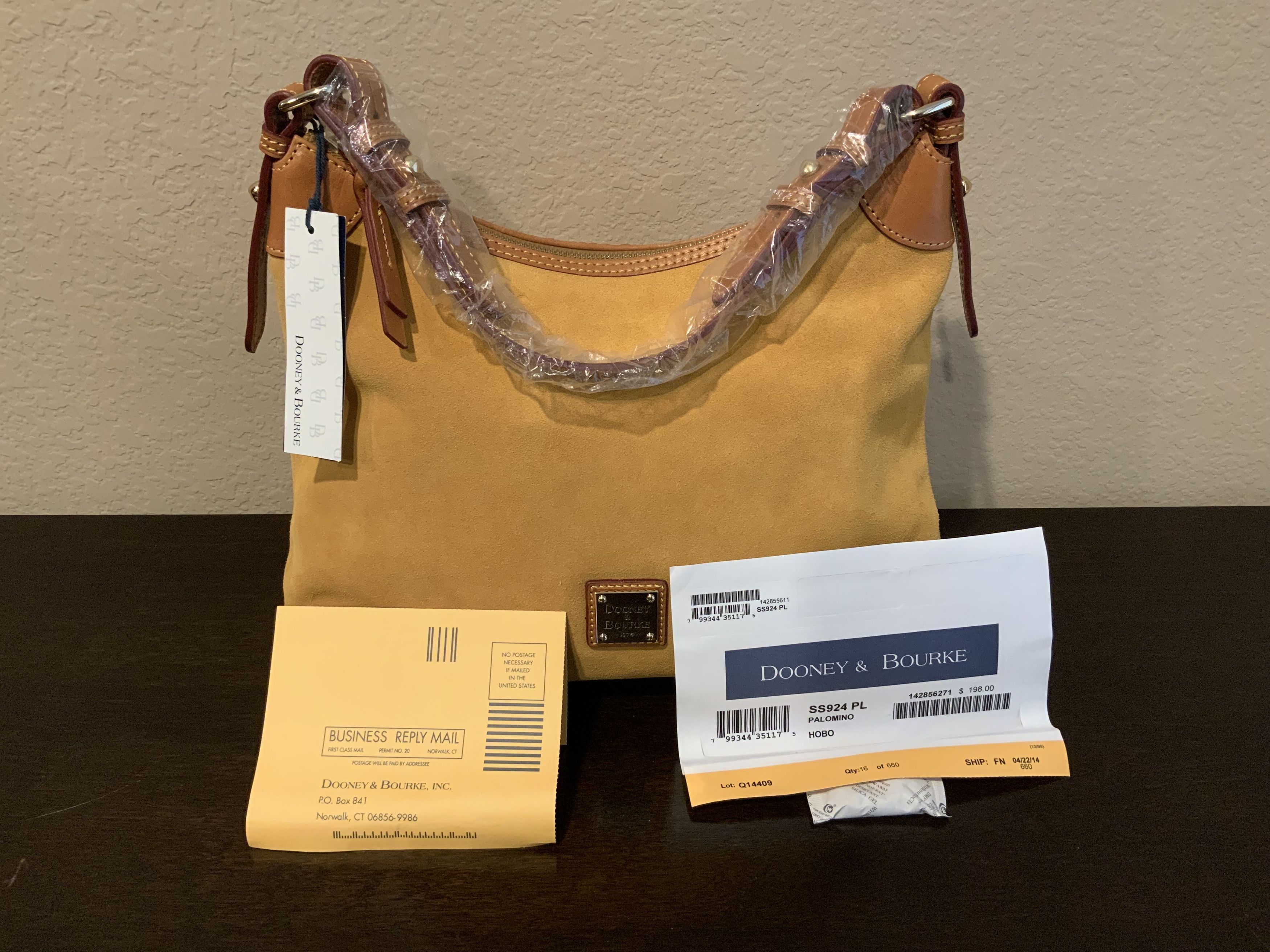 Dooney & Bourke Palomino Suede and Leather Shoulder Bag Size ONE SIZE - 1 Thumbnail