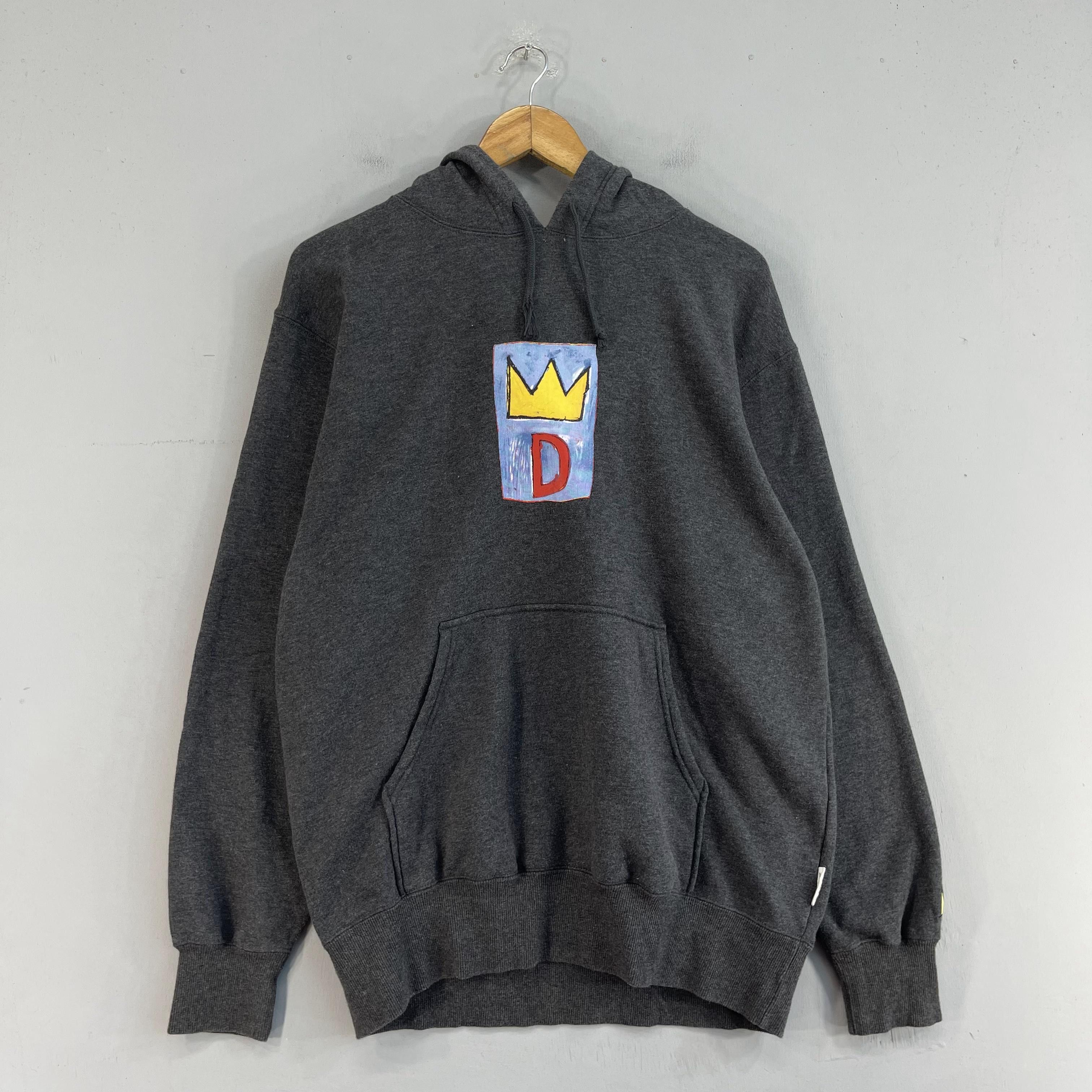 Japanese Brand × Jean-Michel Basquiat Vintage JEAN MICHEL BASQUIAT Pop Art Artwork Hoodie Size US L / EU 52-54 / 3 - 3 Thumbnail