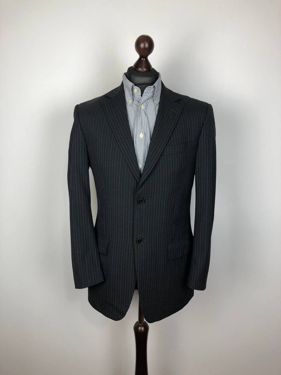 Z Zegna Z Zegna Wool Blazer Jacket Italy Gray size 52R Size 48R - 2 Thumbnail