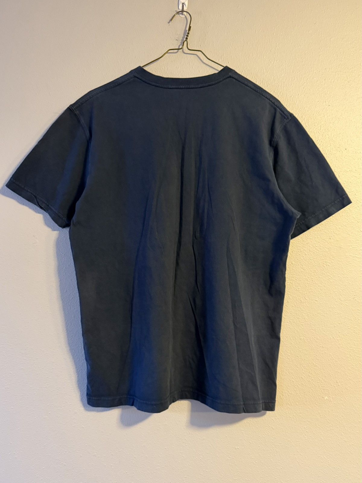 Nike vtg y2k 2000s nike two tone v neck cotton t shirt Size US L / EU 52-54 / 3 - 5 Thumbnail
