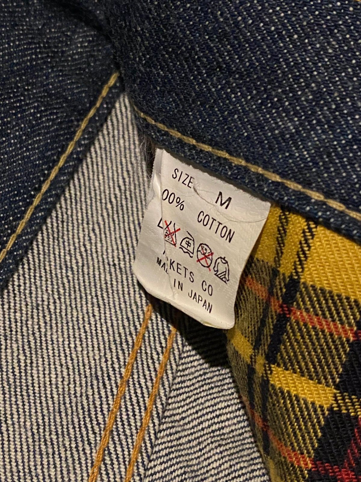 Designer × Japanese Brand Vintage Rocket Saddles & Co Made In Japan Blue Denim Size US 33 - 7 Thumbnail
