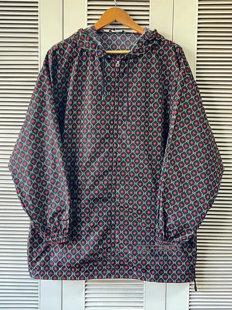 Gucci Gucci Black background red and blue geometric pattern jack Size M / US 6-8 / IT 42-44 - 1 Thumbnail