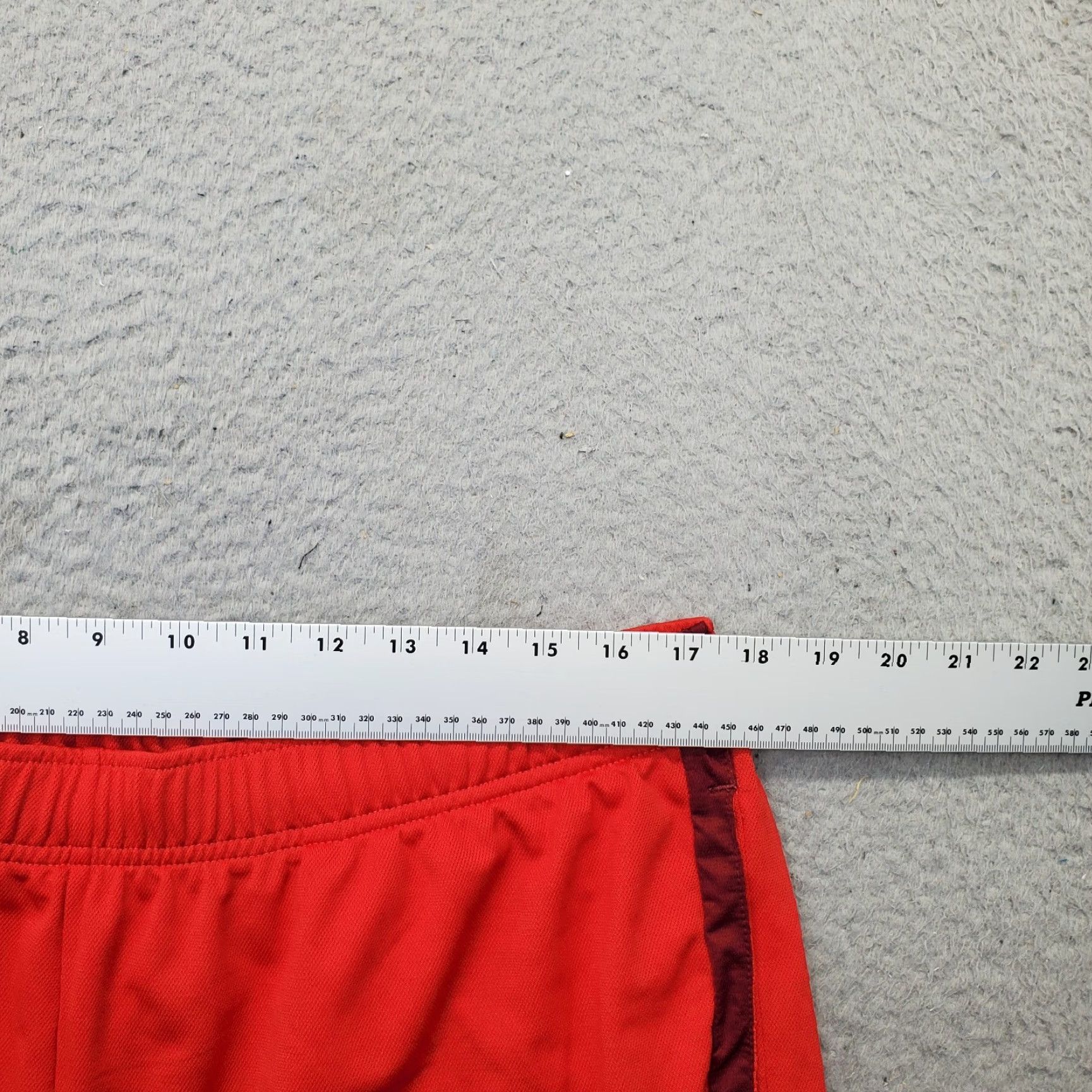 Nike Nike Knit Hybrid Training Shorts Mens XXL Red Stretch Athletic Elastic Waist Size US 39 - 5 Thumbnail