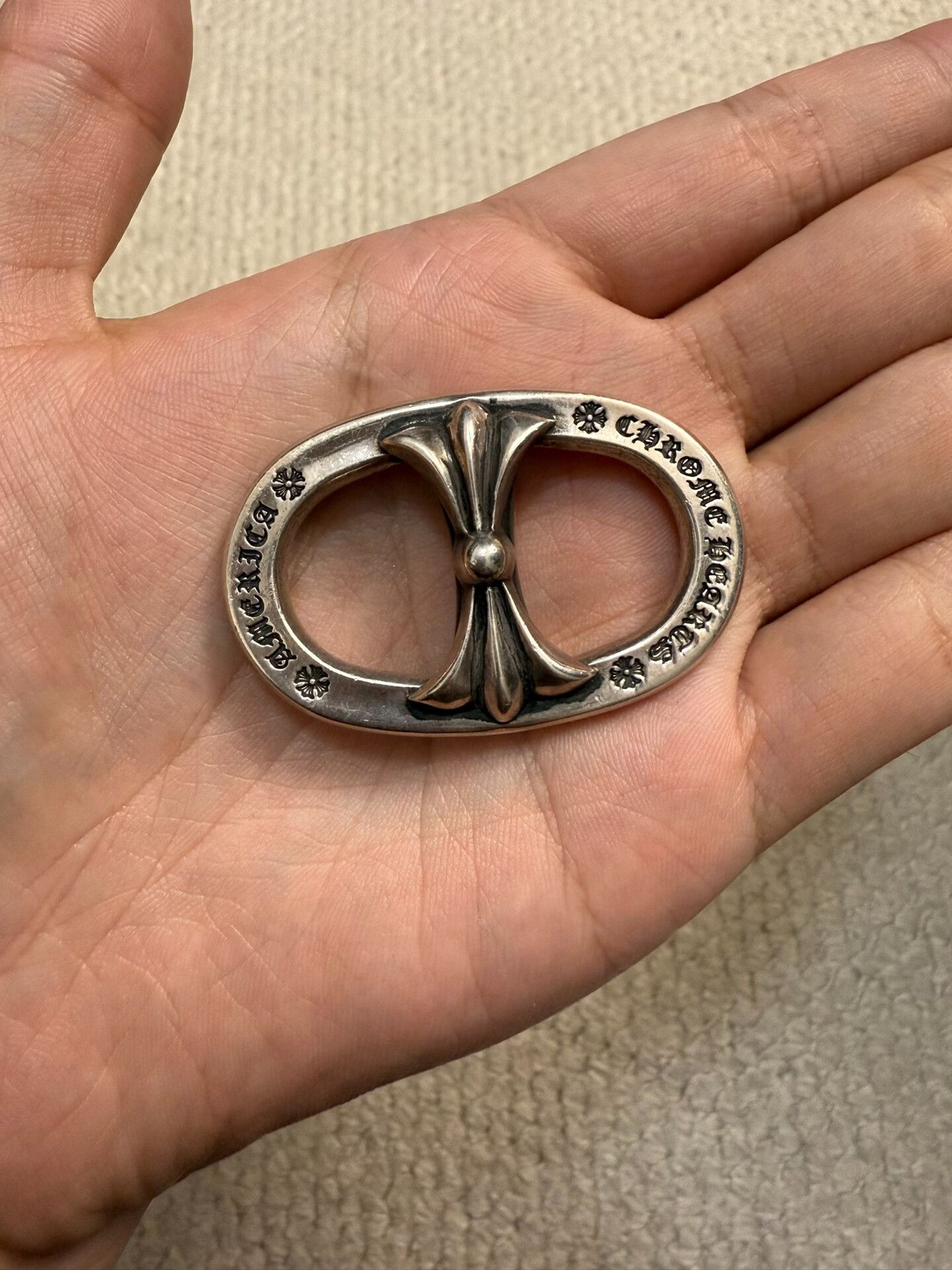Chrome Hearts Chrome Hearts Rare English Version Scarf Clip Size ONE SIZE - 1 Thumbnail