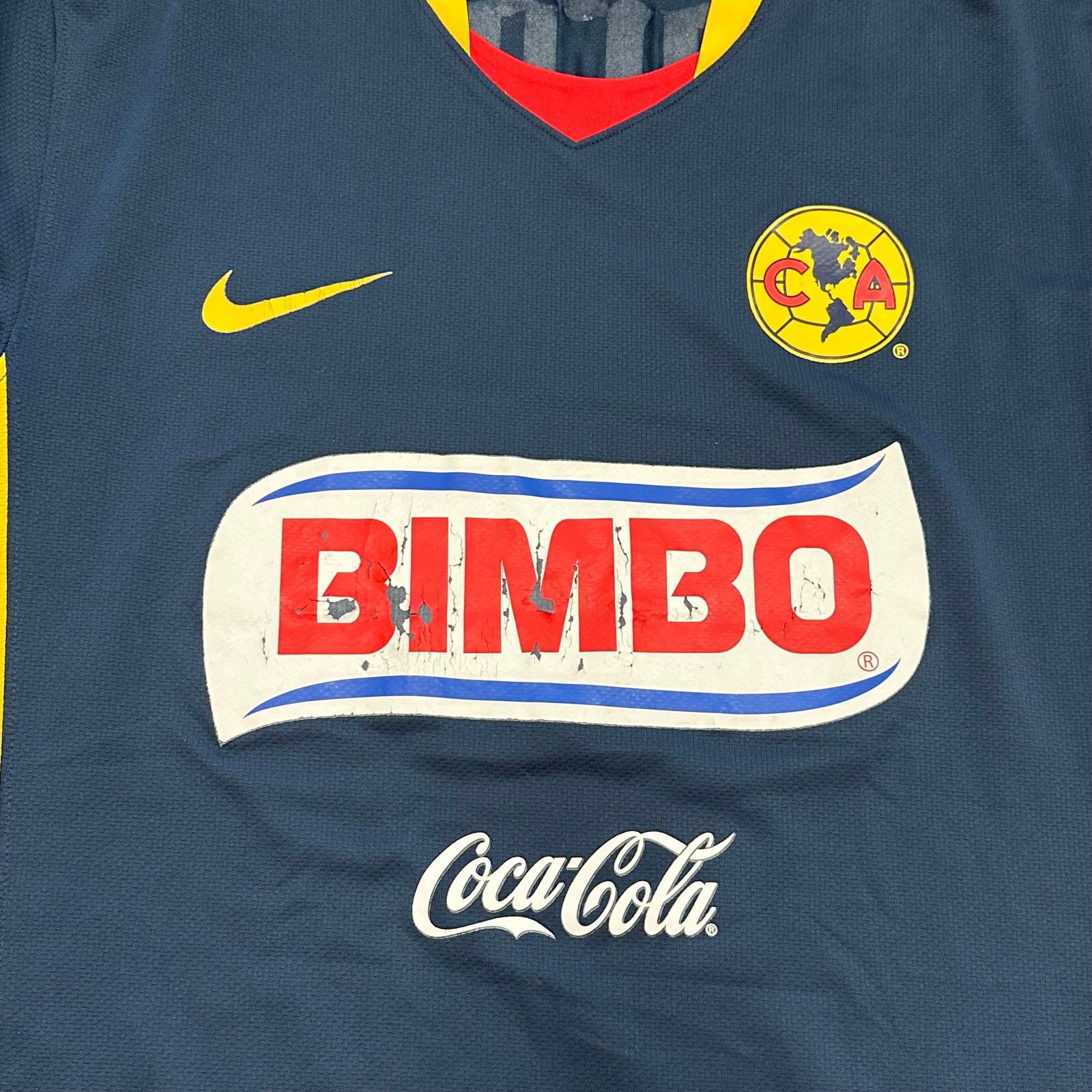 Nike Club América 2008/09 Away Jersey MLB Soccer Size XL B18 Size US XL / EU 56 / 4 - 6 Thumbnail