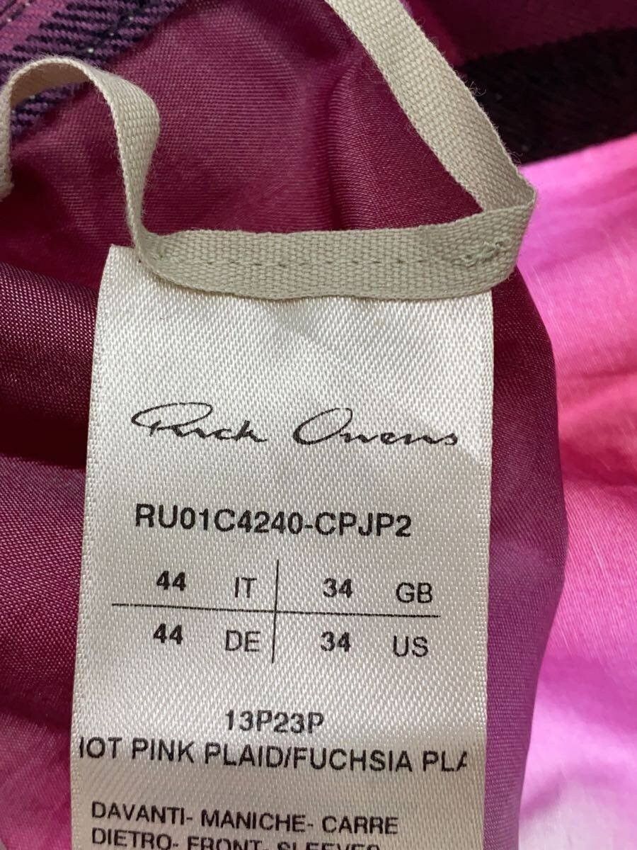 Rick Owens SS23 Plaid shirts jacket 44 Size US S / EU 44-46 / 1 - 3 Thumbnail