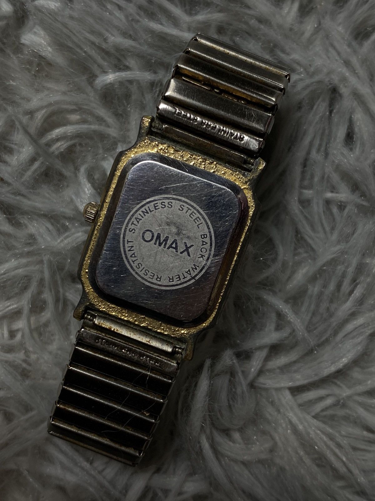 Other Vintage Omax Gold-Tone Rectangular Watch - Japanese Brand Size ONE SIZE - 12 Thumbnail