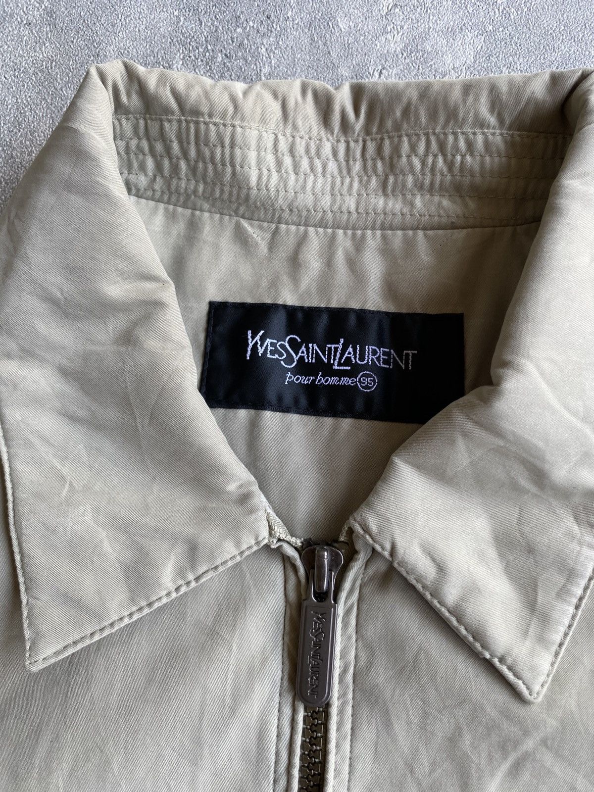 Yves Saint Laurent Vintage YSL Bomber Jacket Size US M / EU 48-50 / 2 - 5 Thumbnail