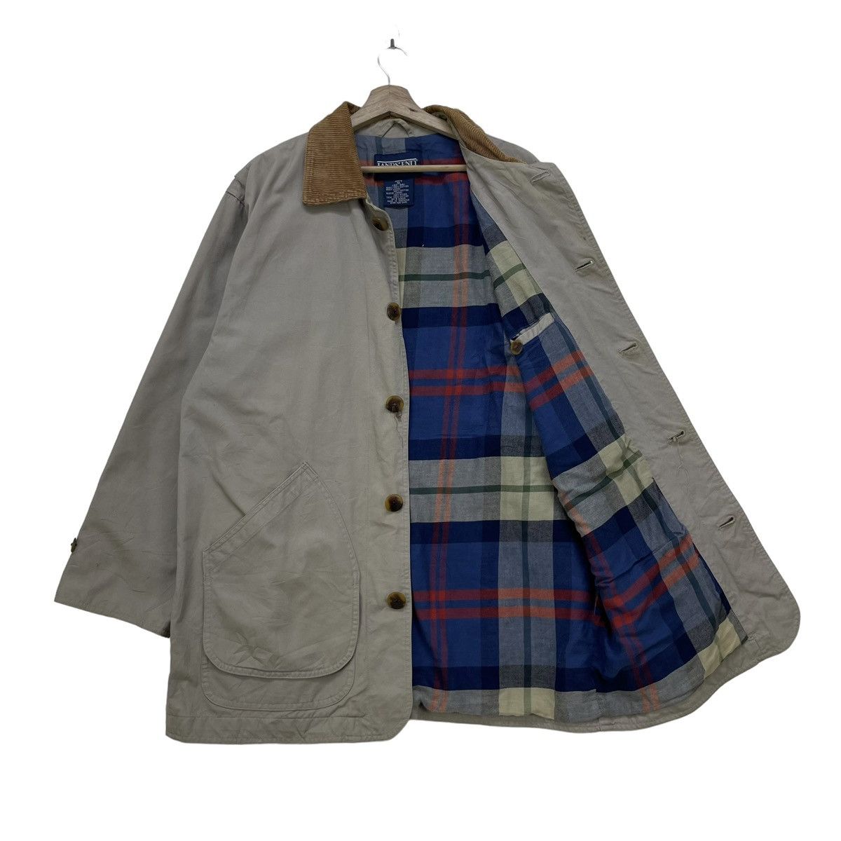 Carhartt 🔥Vintage Land End Chore Jacket Size US M / EU 48-50 / 2 - 1 Thumbnail