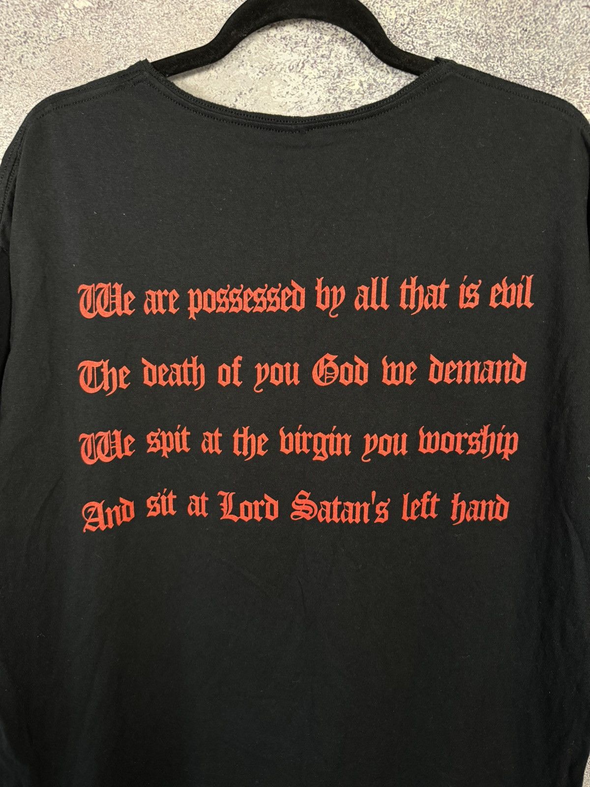 Band Tees × Vintage Vintage 2001 Venom Welcome To Hell Rock Tee XL Heave Metal Size US XL / EU 56 / 4 - 12 Thumbnail