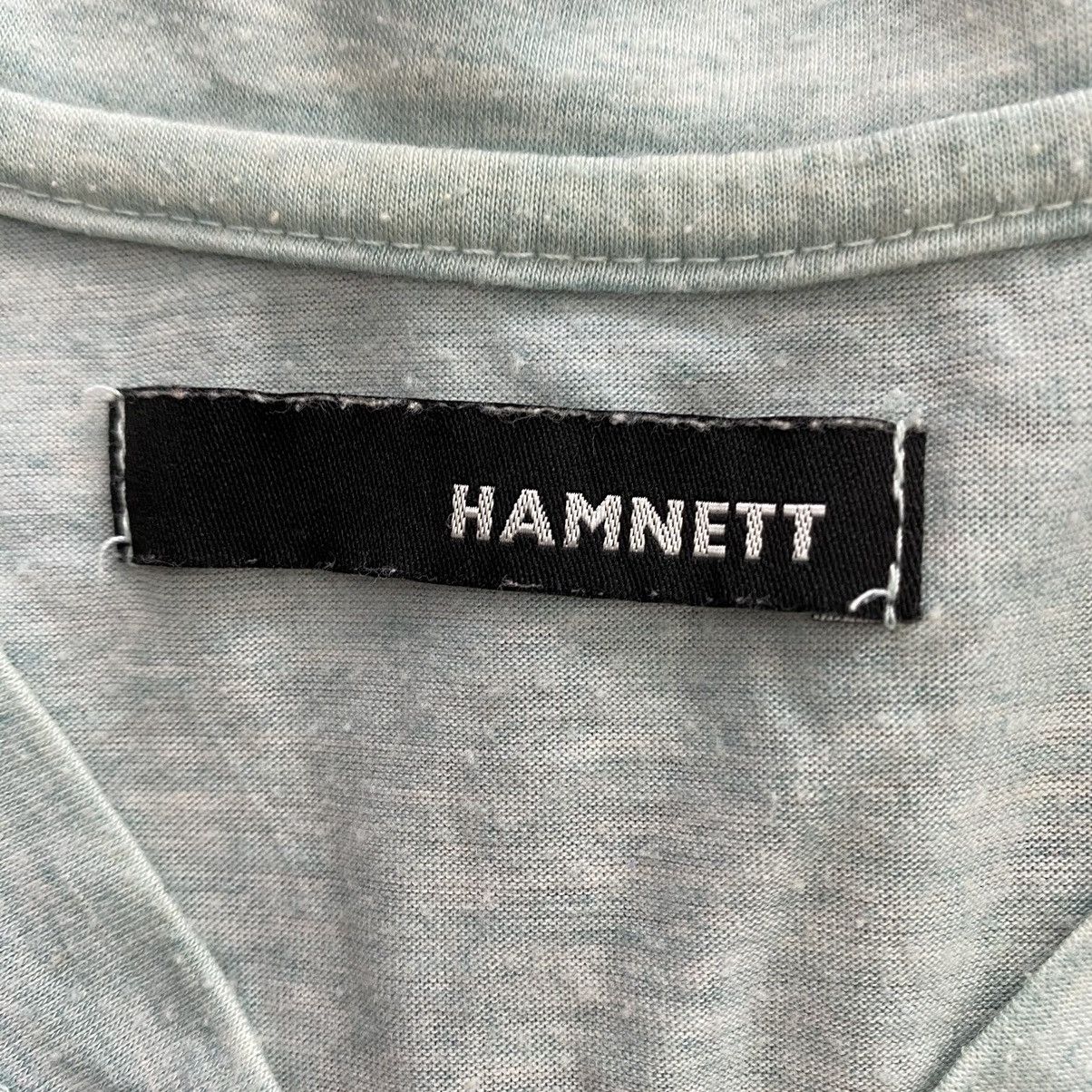 Katharine Hamnett London KATHARINE HAMNETT Gradient Blue With Pocket V-neck Short Size US S / EU 44-46 / 1 - 5 Thumbnail