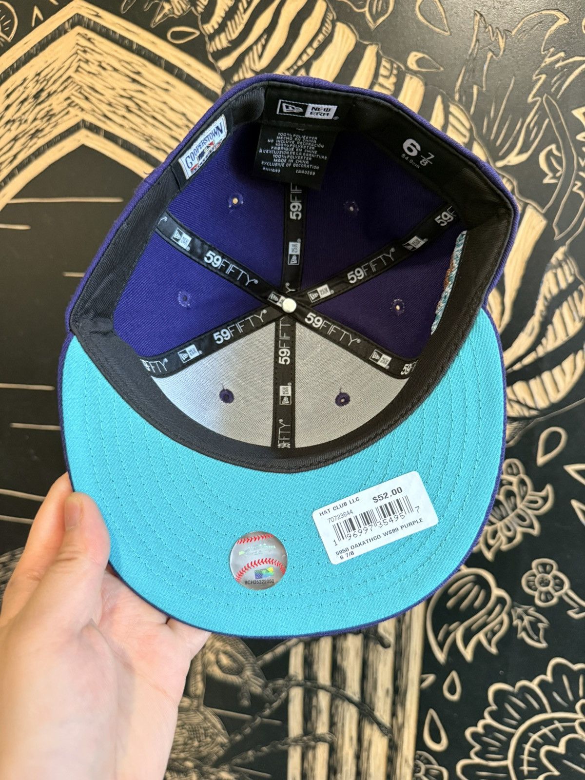 Hat Club Sz6 7/8 Hatclub SFD Arizona Dbacks Day in the Bay New Era Size ONE SIZE - 2 Thumbnail
