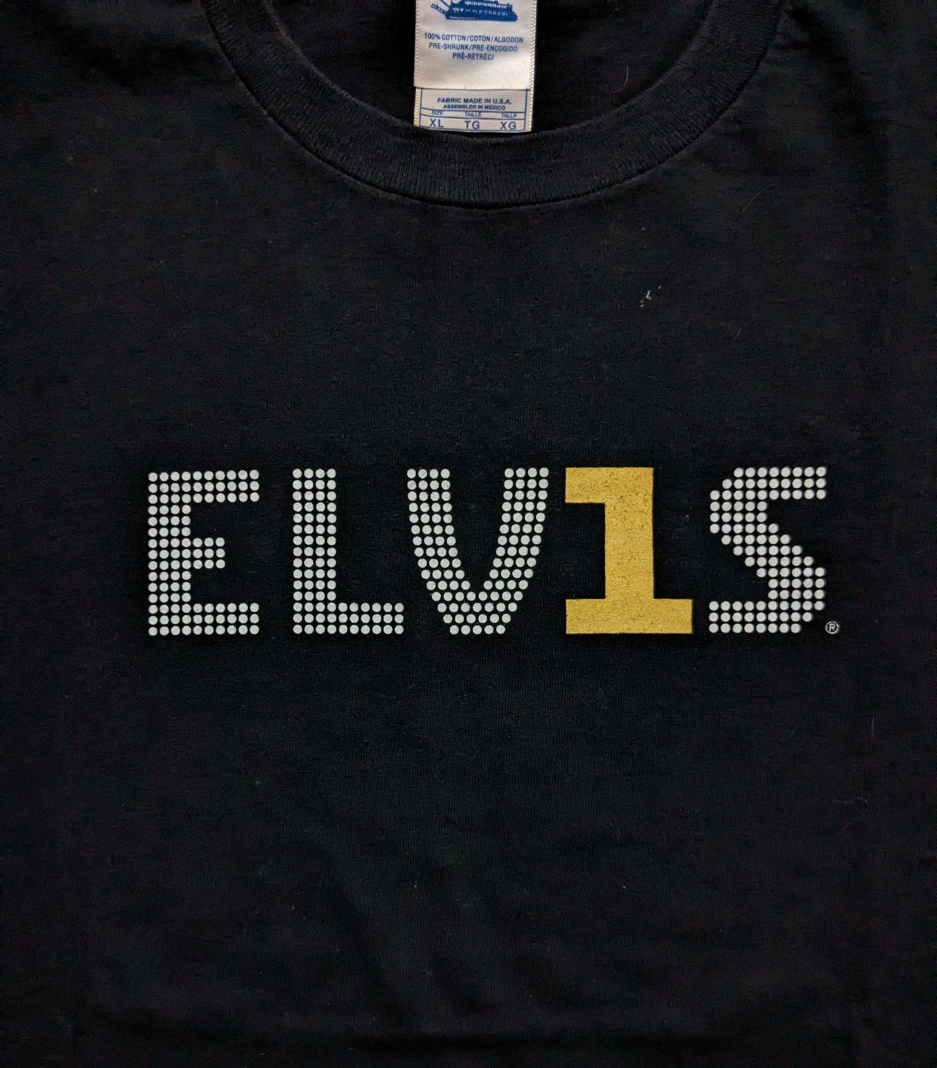 Band Tees × Vintage Vintage 2000 Before Elvis There Was Nothing Double Sides Size US XL / EU 56 / 4 - 3 Thumbnail