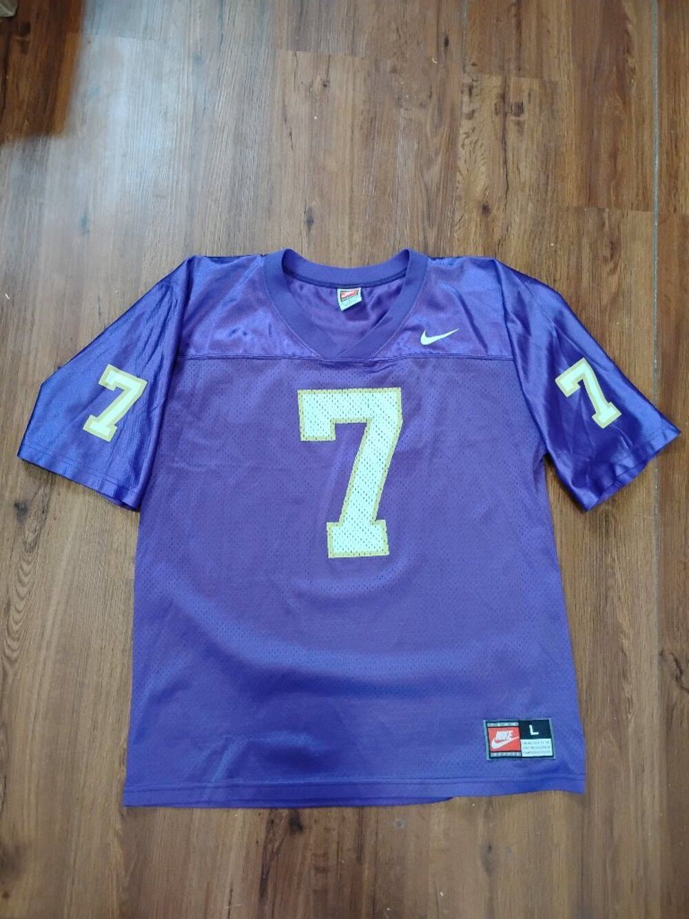 Nike Vintage Nike Washington Huskies Steve Emtman Jersey Size US L / EU 52-54 / 3 - 2 Thumbnail
