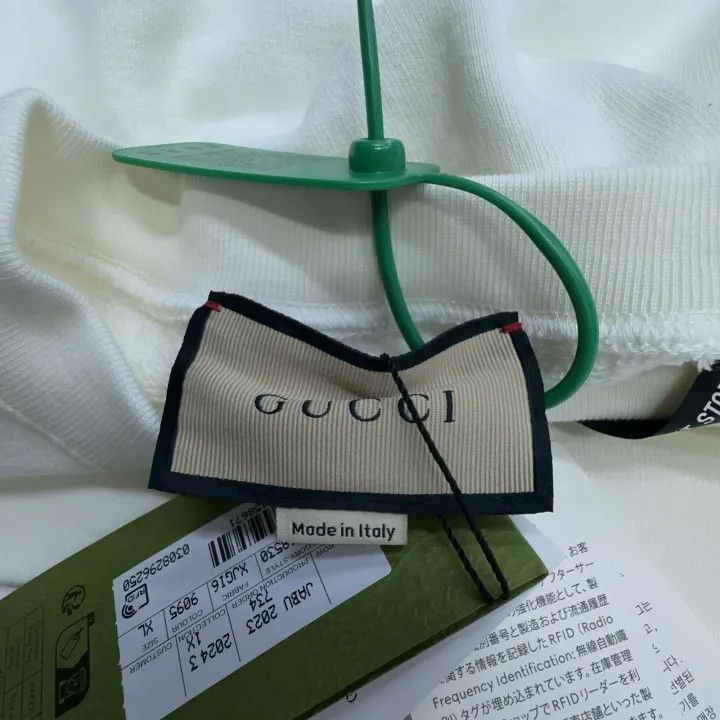 Gucci Gucci Gucci SS24 Heart Print Long Sleeve Sweatshirt -2506 Size US XL / EU 56 / 4 - 2 Thumbnail