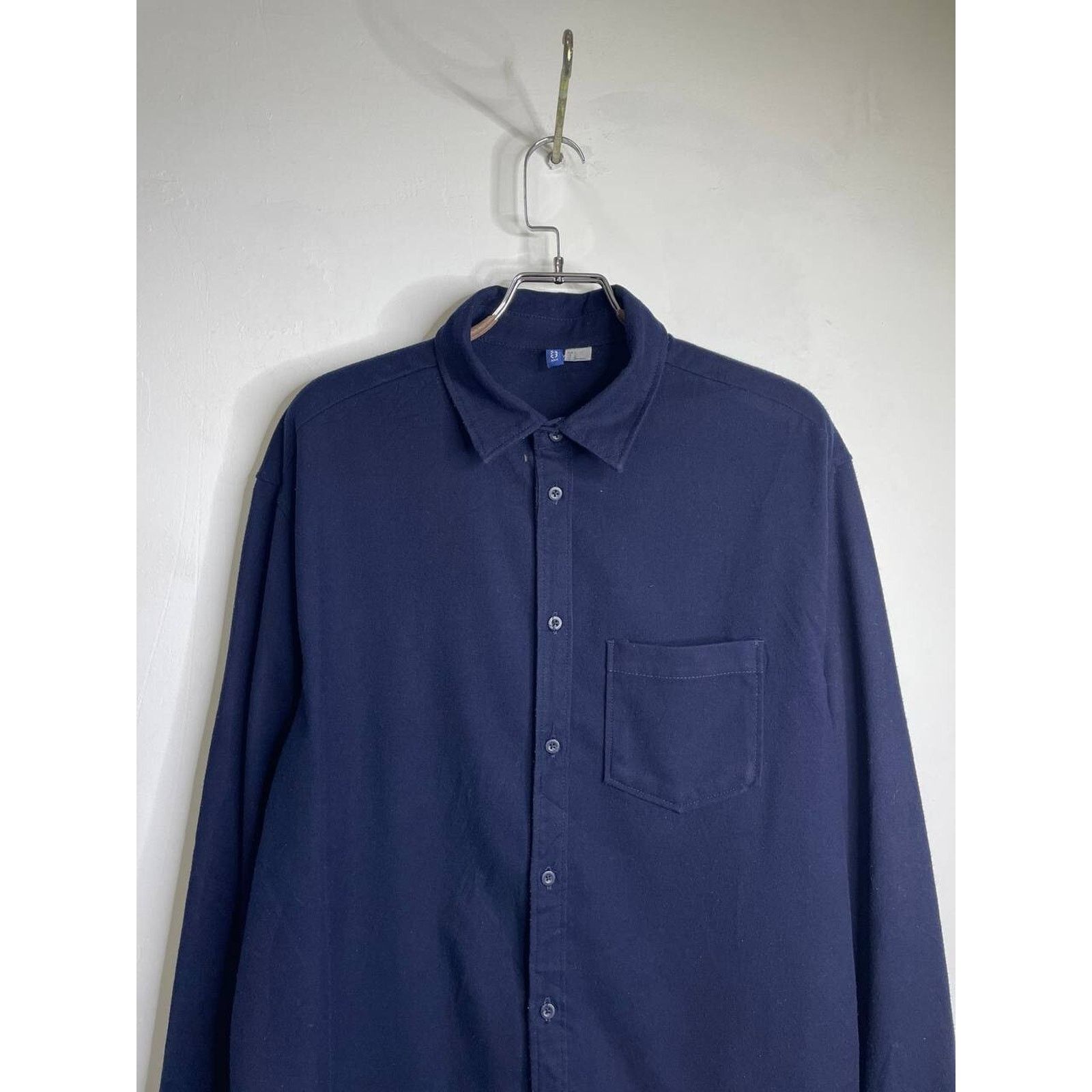 H&M Vintage H&M Black Shirt Long Sleeve Minimalist Style L Size US L / EU 52-54 / 3 - 2 Thumbnail