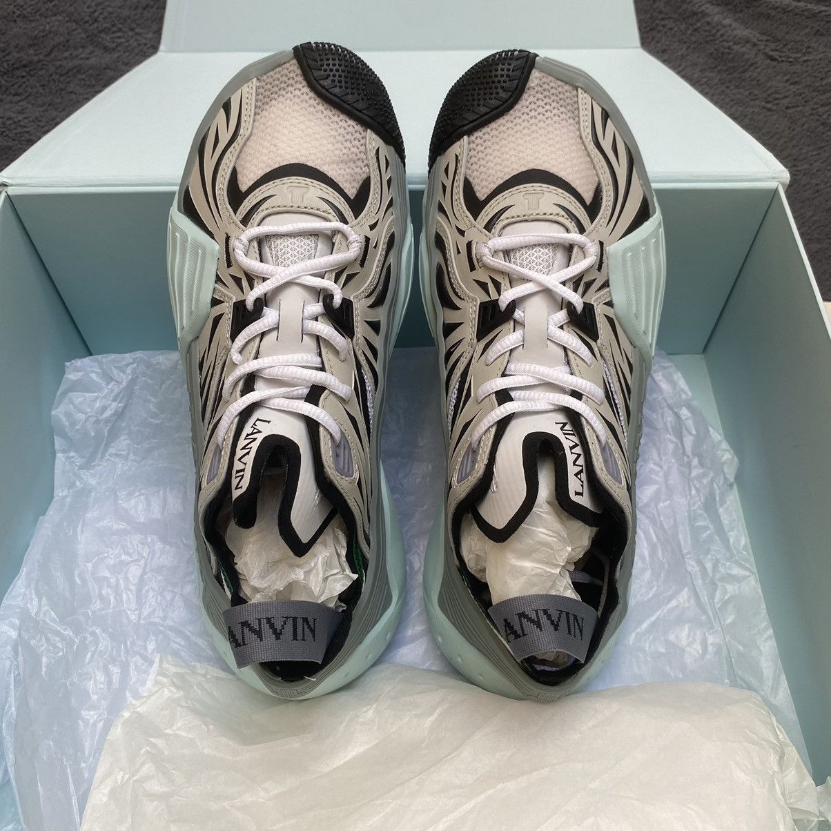 Lanvin Lanvin flash x sneakers blue Size US 7 / EU 40 - 4 Thumbnail
