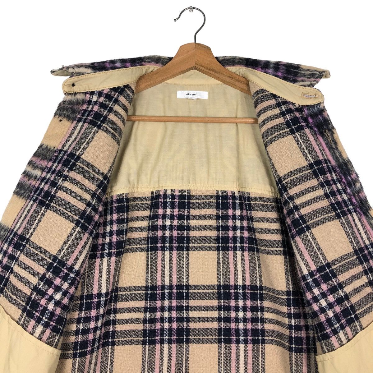 Flannel 🔥Vtg Flannel Shirt Jacket Oversized Niko and… Japan Tartan Size US M / EU 48-50 / 2 - 14 Thumbnail