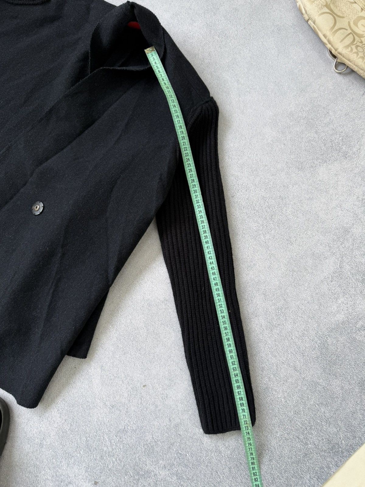 Lanvin Lanvin Hiver 2011 Wool Asymmetric Jacket Made in France Size M / US 6-8 / IT 42-44 - 13 Thumbnail