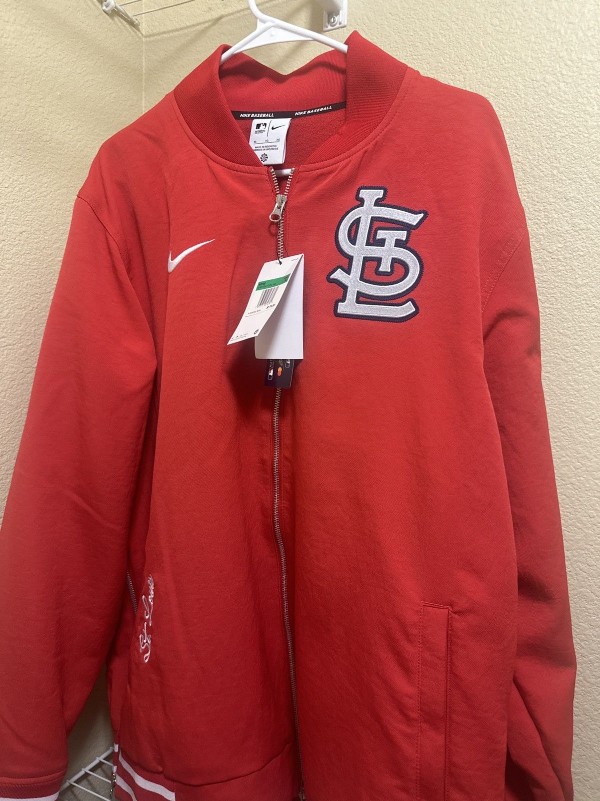 Nike St Louis Cardinals Jacket Size US XL / EU 56 / 4 - 1 Thumbnail