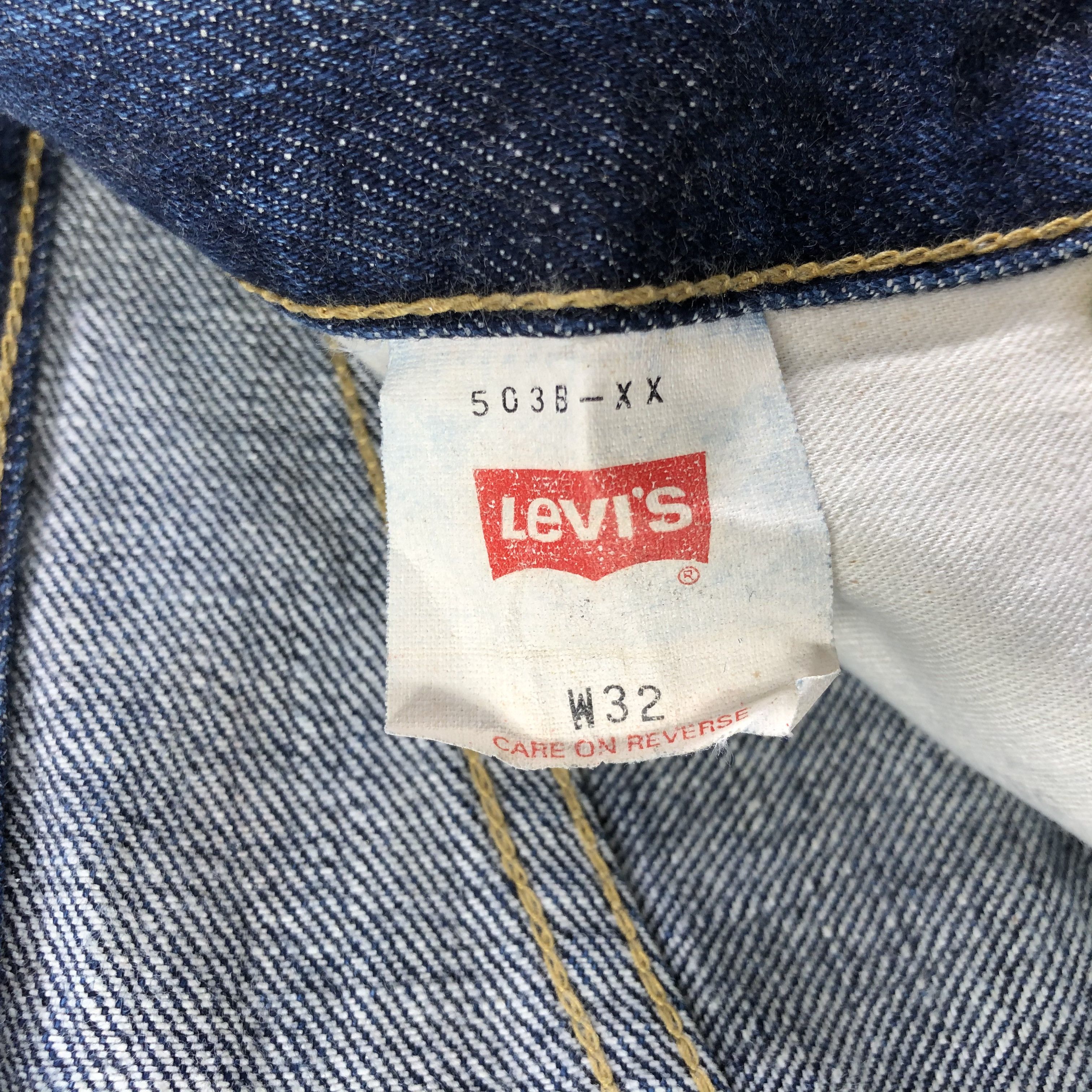 Levi's Vintage Levis 503 Redline Jeans Selvedge Denim KJ1803 Size US 32 / EU 48 - 11 Thumbnail