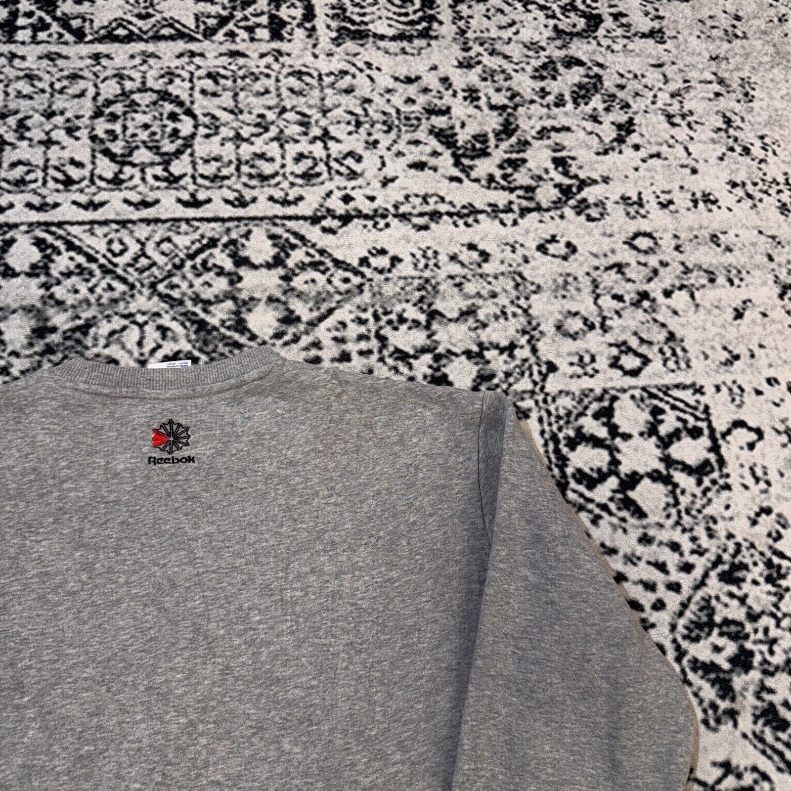 Reebok × Vintage Vintage Reebok Gray Cotton Crewneck Size S 90s Sport Logo Size US S / EU 44-46 / 1 - 18 Thumbnail
