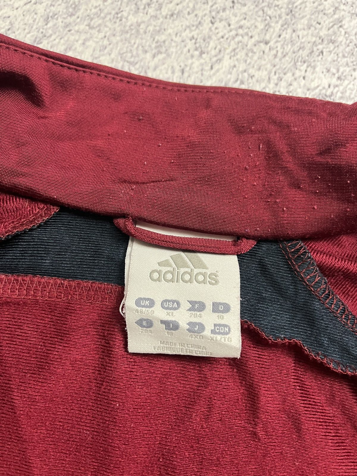 Adidas × Vintage Vintage Adidas Denmark Football Jacket Soccer Track Top Rare Size US XL / EU 56 / 4 - 14 Thumbnail
