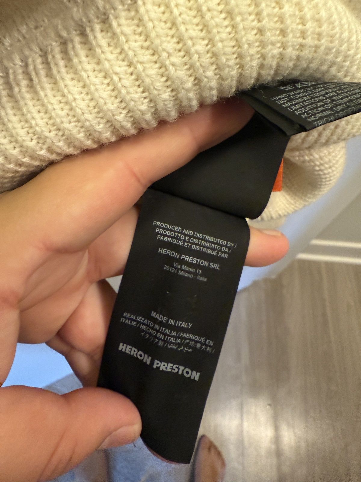 Heron Preston Heron Preston Sweater Size US XL / EU 56 / 4 - 6 Thumbnail