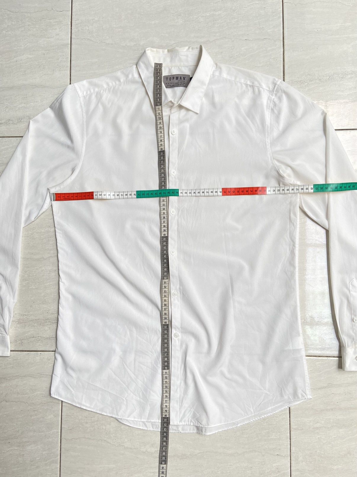 Topman TOPMAN White Shirt Size US L / EU 52-54 / 3 - 7 Thumbnail