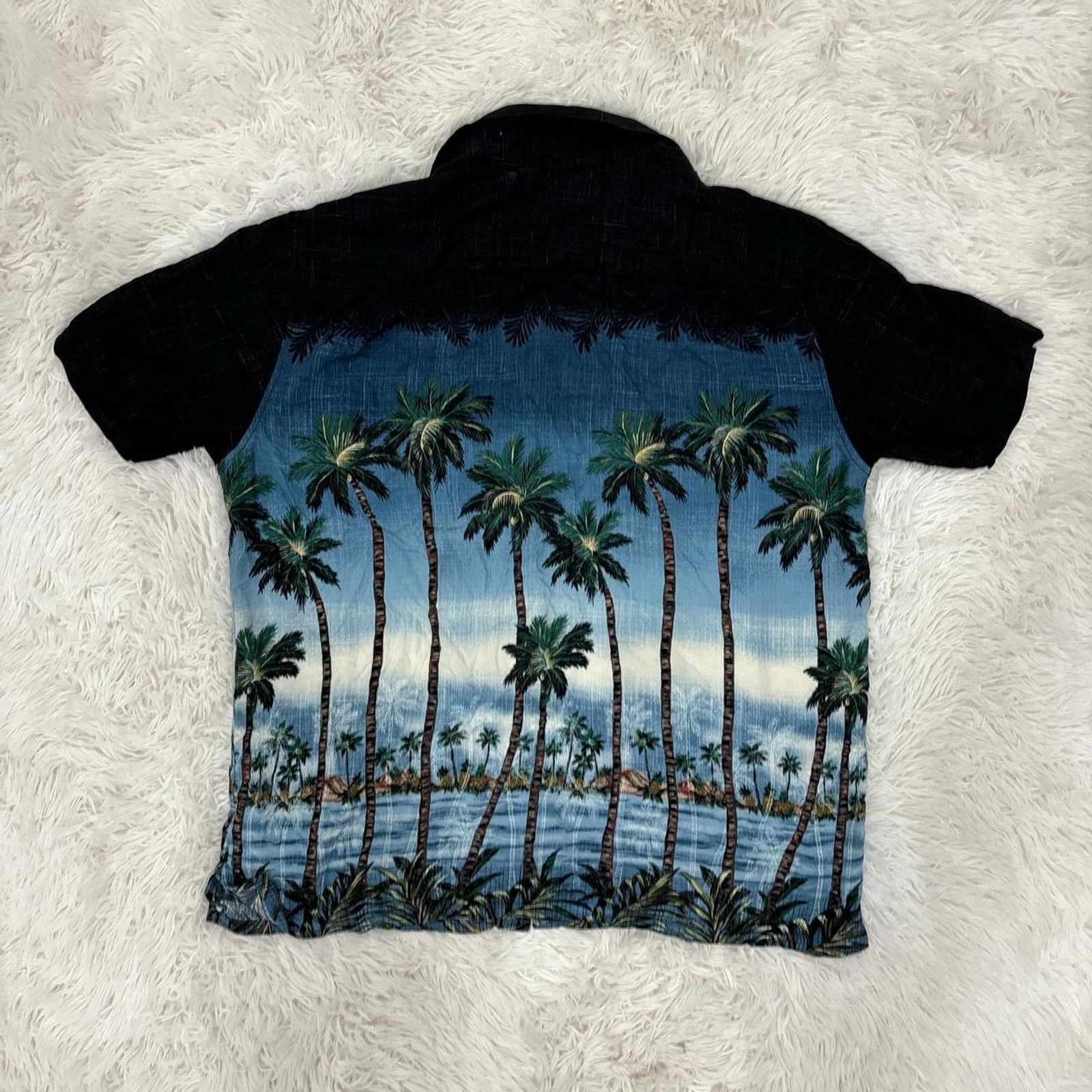 Batik Bay Palm tree button up shirt Size US XL / EU 56 / 4 - 6 Thumbnail